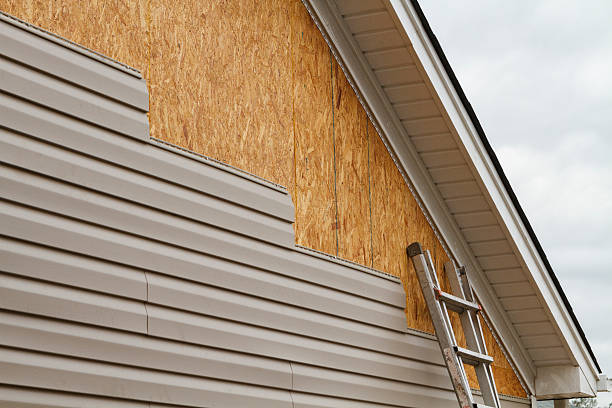 Professional Siding Inspection technician working in Riva, MD